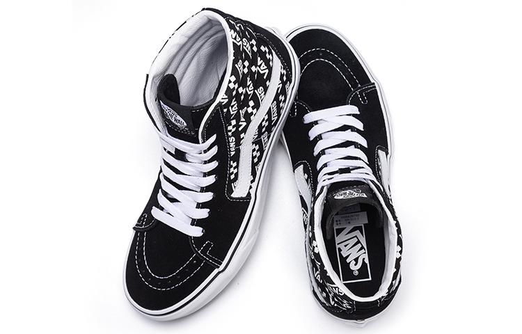 Sk8 Vans-Hi 'Logo Repeat - Black' VN0A4U3CTEZ