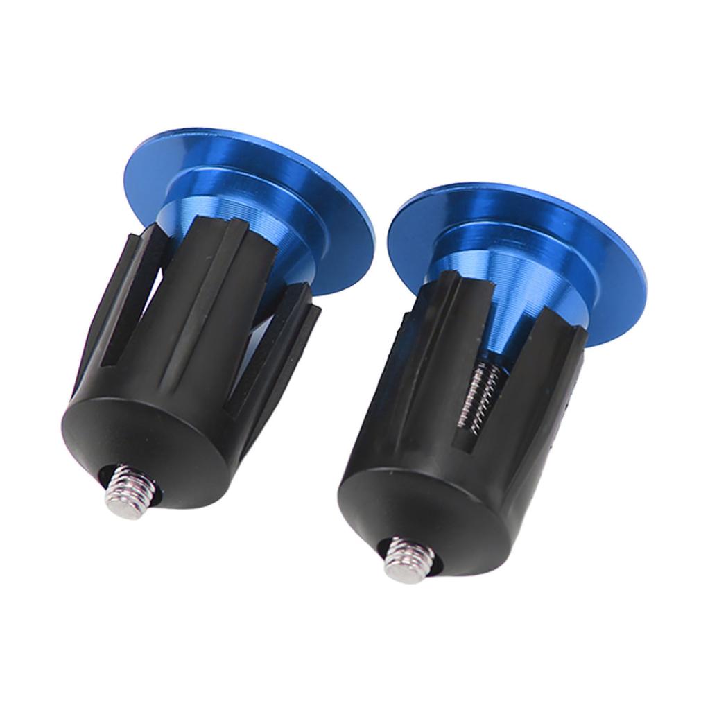 2pcs Handlebar Plug Aluminium Plastic Light Weight Bike Bar End Plug for Mountain Bikes Road Bikes
