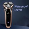 Herren Elektrorasierer mit LED-Leistungsanzeige/Waschbarer Kopf/USB-Schnellladung Schwebender Kopf Heim Tragbarer Reise-Rasierer.