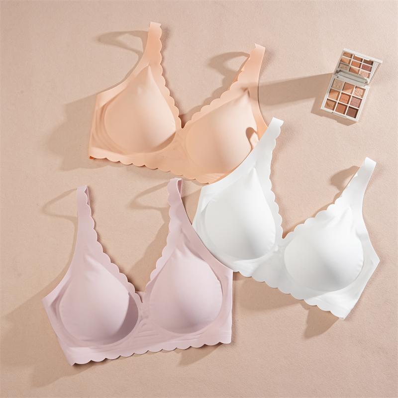 Women's Seamless Sexy Bra Fashion Push-Up Bralette Gather Comfortable Prevent Sagging Breasts Without Steel Ring Lingerie S-2XL