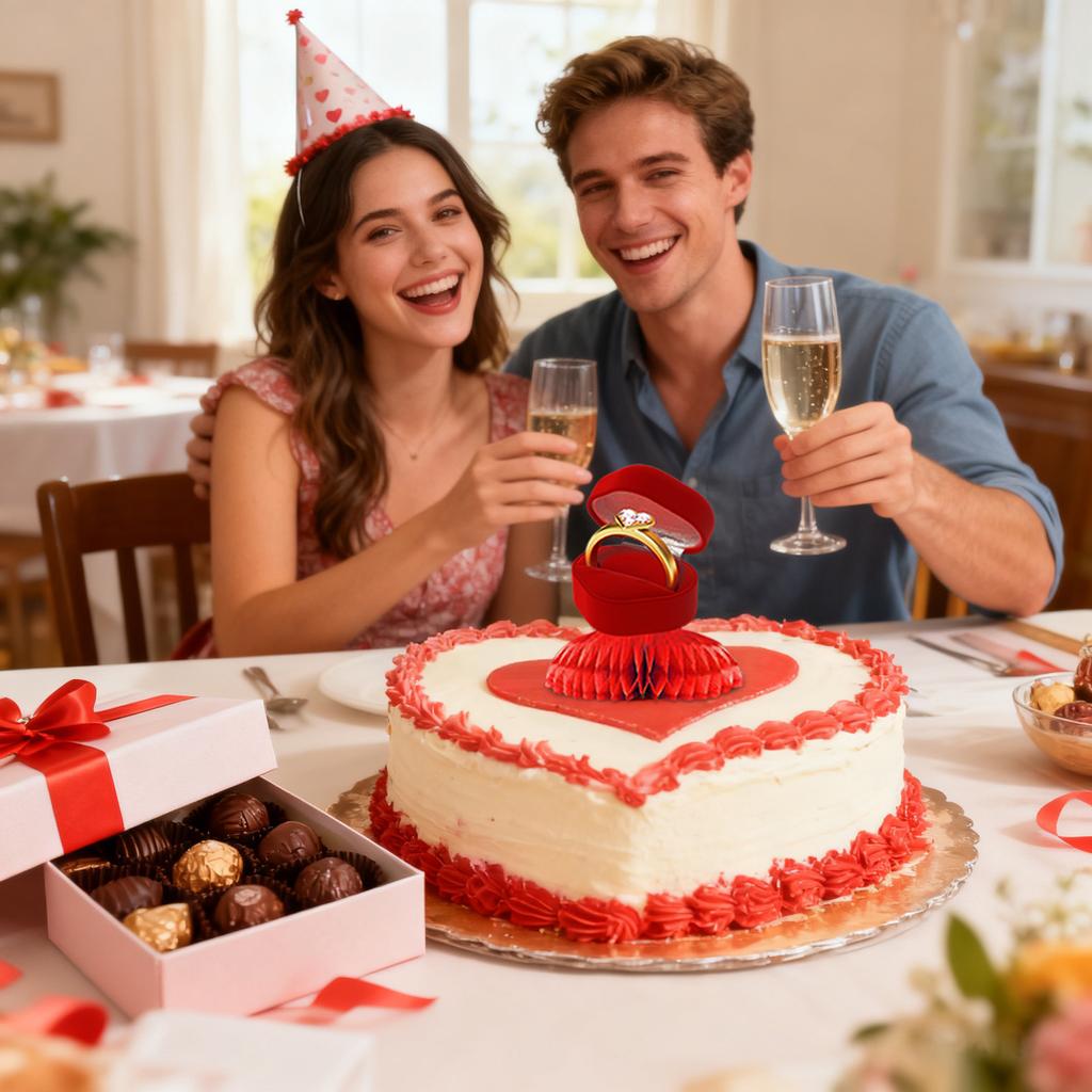 9pc Valentine's Day Honeycomb Center Decoration Set - Table Decorations Suitable For Lovers, Wedding Parties