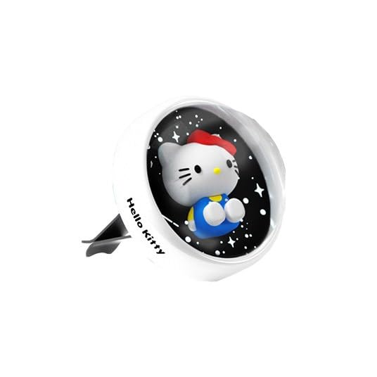 

Hello Kitty Car , Deodorant, Lightable, Clip-Type, Air Conditioner Mounted, Rotation, , Includes 1 piece белый