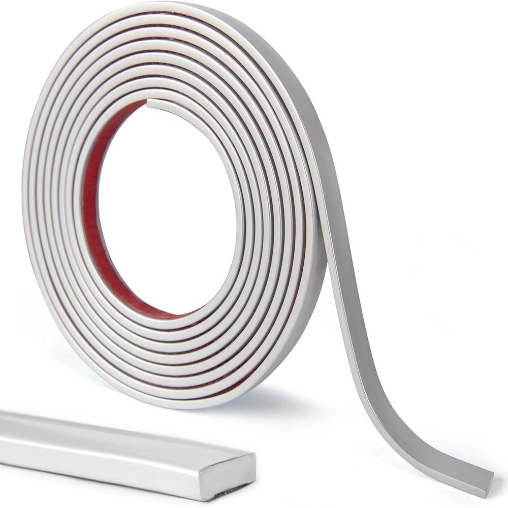 Peel and Stick Molding Trim Paintable Mirrior Frame Decor Wall Decoration Strip  Tile Edge