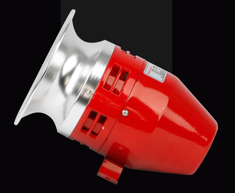 MS-390 High Decibel Electric Motor Air Raid Siren - 12V/24V/220V Alarm Horn