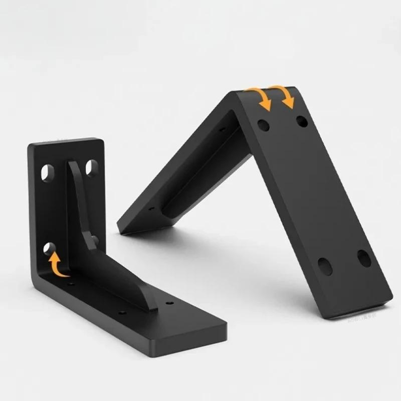 Loadbearing 111kg Wall Triangular Support Bracket Suspended TV Cabinet Desk Partition Fixed Heavy-duty Thickened Storage Rack