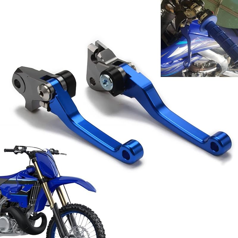 AnXin Motorcycle CNC Billet Pivot Brake Clutch Levers For YZ125 YZ250 15-23 YZ250F 09-23 YZ125X 17-23 YZ250X 16-23 YZ450F 09-23 YZ250FX 20-23 YZ450FX