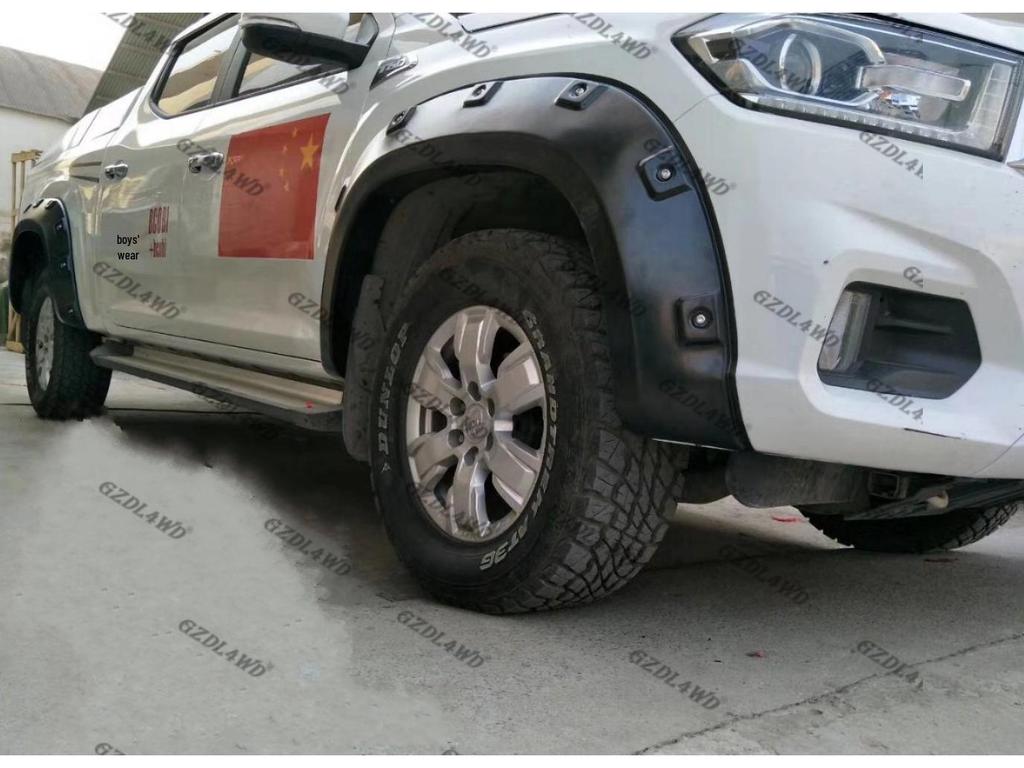 SAIC Maxus T60 Wide Body Wheel Arch Extensions with Concave-Convex Screw Holes