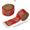 New Gold Christmas Bow Ribbon DIY Elegant Fabric Swirl Ribbon Atmosphere Layout Christmas Tree Ribbon Xmas Gift