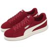 PUMA Smash 3.0 Split Cow Leather, Artificial Leather Classic Vintage Breathable Low top Skateboard Shoes Unisex Red 390984-21