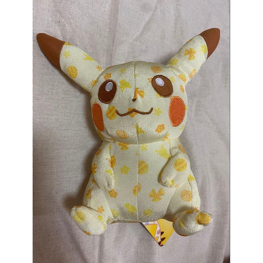 Crepe-style stuffed toy Pikachu Pokemon