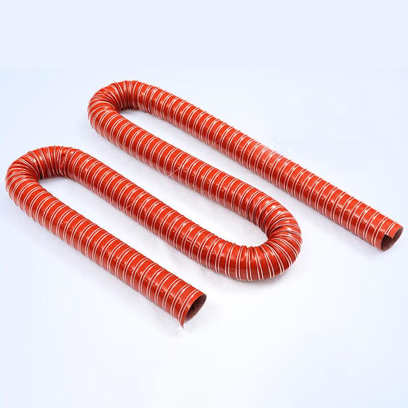 Jingjulong Silikon Glasfiber Högtemperatur Ventilationsslang