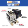 Solenoid Valve Multi-way Combination 4V210-08 Manifold Stations DC12V 24V AC220V With Fittings 5 Port 2 Position Solenoid Valves