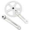 High Quality 170mm Square Taper Chainrings Set Crankset Chainset 40T 36T Crank for Mountain Bikes with Removable Chainrings