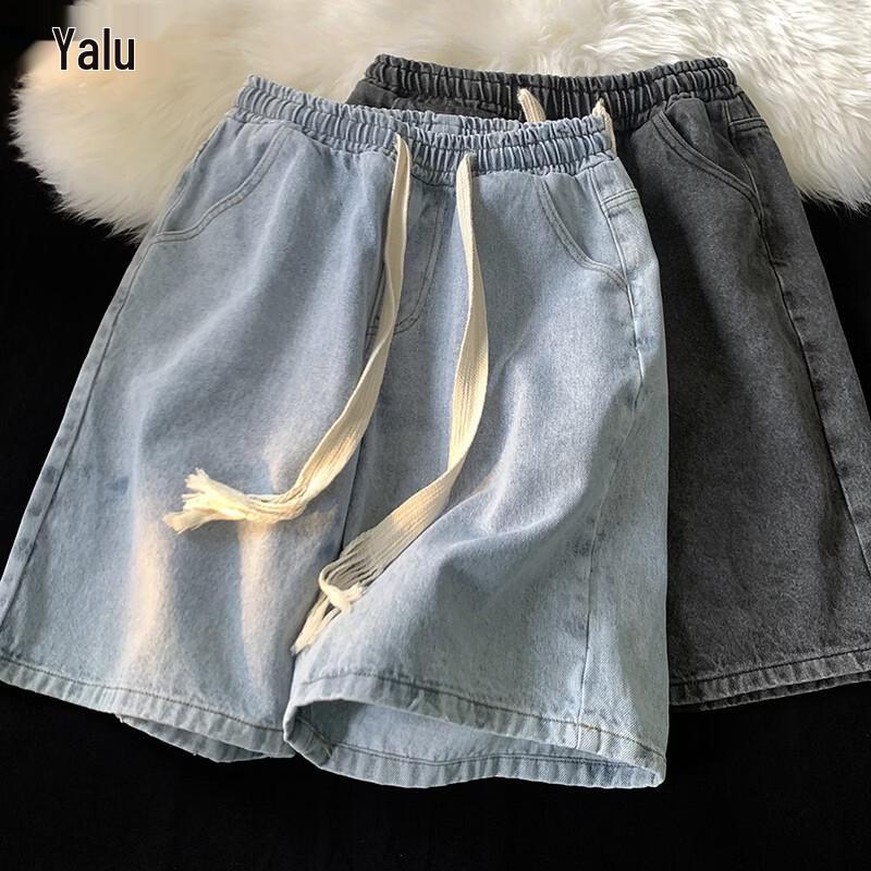 Мужские джинсовые шорты Yalu свободного кроя XL