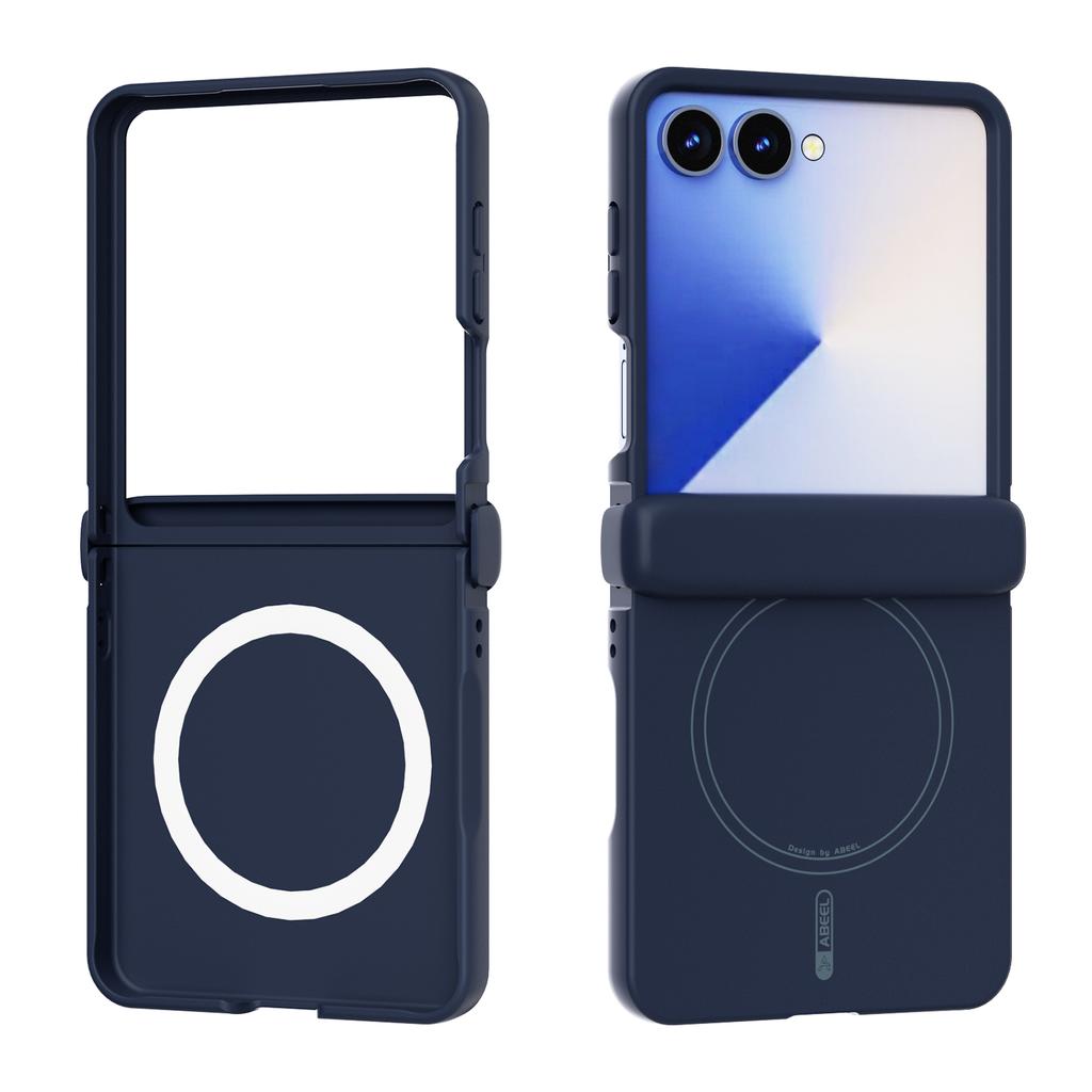 3 in1 Liquid Silicone Invisible Case For Samsung Galaxy Z Flip 7 Flip7 Magnetic Wireless Charging Shockproof Protective Cover