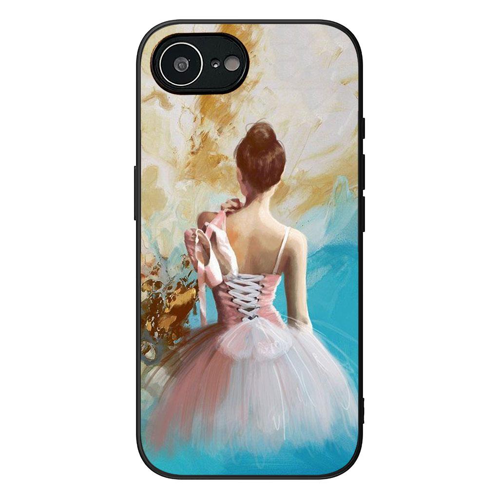 For Samsung Galaxy A25 A37 A57 A12 A14 A50 A51 A70 A71 A72 A21S A04 M15 Note 20 9 8 10 Case Dance Girl Ballerina Ballet Dancing
