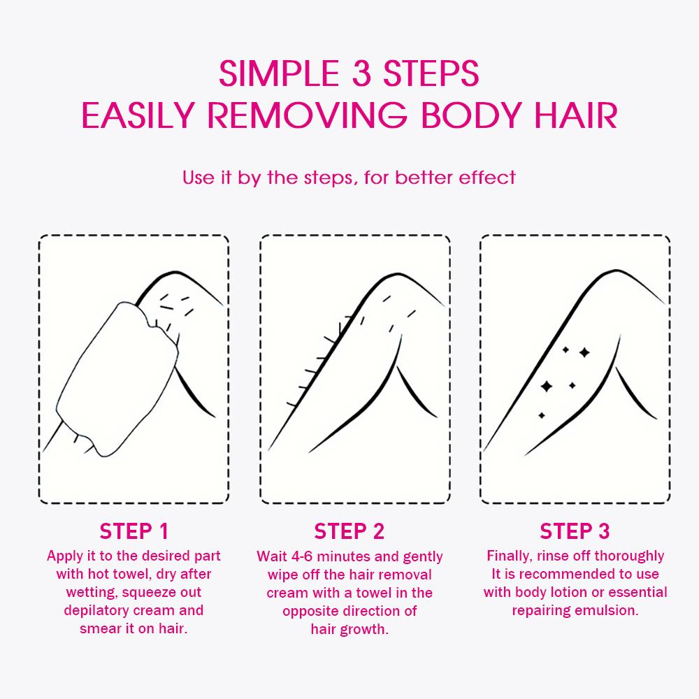 Hair Removal Cream Permanent Epilator Cream Intimate Areas Health Painless Hair Remover Growth Inhibitor For Woman Men Body Care