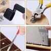 Guitar Maintenance Tool Kit: 79Pcs String Instrument Repair Kit with Carry Bag, Professional Musician Guitar Care Cleaning Kit, Accessories Gifts Für