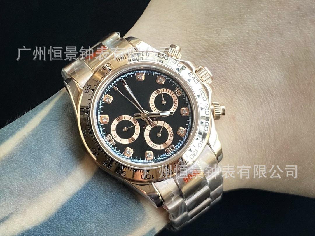 

Danilu Panda Daytona Нержавіюча сталь Автоматичний Водонепроникний Люмінесцентний Годинник