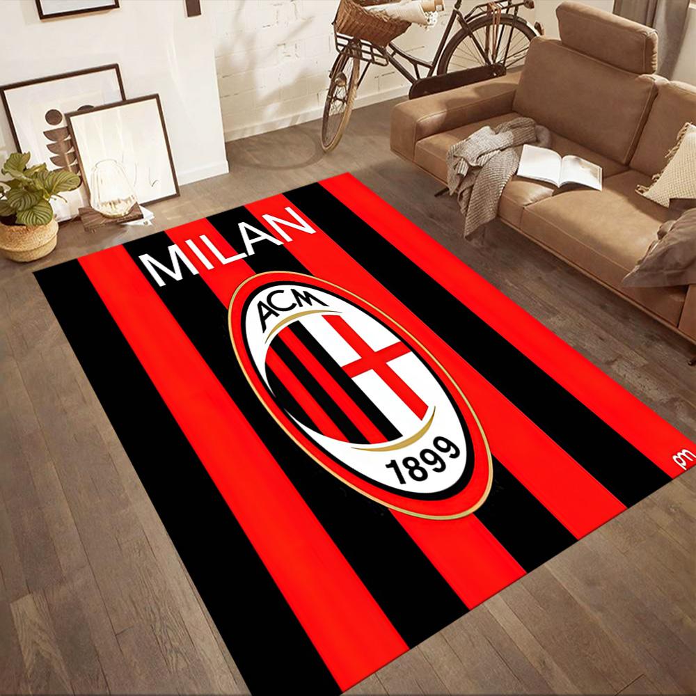 Ac Milan Carpet Design For Dormitory Bedrooms Decorate Room Foyer Antislip Carpet Office Home Decor Perfect Gift For Valentine'S Wedding Birthday