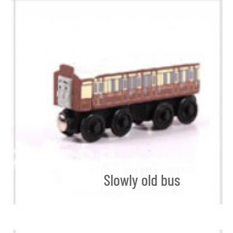 Magnetic Thomas the Tank Engine Wooden Train Set with Cake Party Decorations