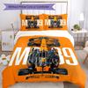 3pcs Racing Bedding Set Duvet Cover Closure Includes 1 Duvet Cover & 2 Pillowcases, Soft and Comfortable for All Seasons.