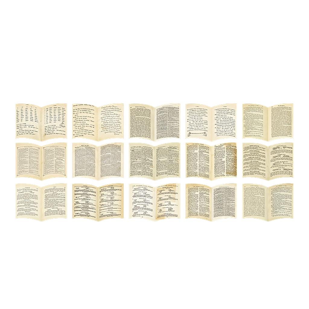 30 STÜCKE Vintage Papieraufkleber Dekorative Retro Alte Journal Schreibaufkleber Scrapbooking Zubehör