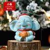 Creative Christmas Gifts Mini Cute Animals Christmas Tree Tabletop Ornaments Santa Claus Decorative Gifts