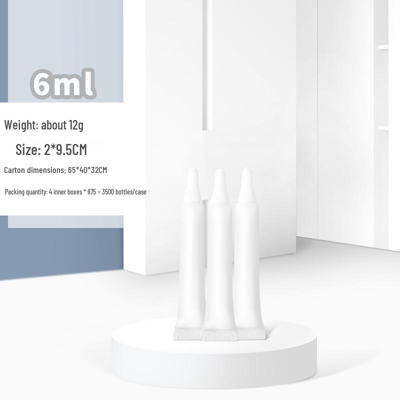 Children's DIY 30ml Transparent Alcohol Glue for Crafting with Non-woven Fabric, Hemp Rope, and Buttons.