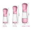 Portable Dog Water Bottle With Food Container Travel 2 in 1 Pet Water Dispenser For Small Large Dogs Cat Labrador Drinking Bowls