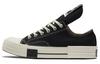 Chuck 70 Rick Owens x Chuck 70 Drkshdw Drkstar Alacsony 'Fekete' 172347C