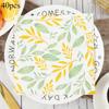 Vintage Floral Napkins 20/40Pcs Flower Paper Napkins for Tea Party Birthday Baby Shower Wedding Retro Spring Decorations Napkin