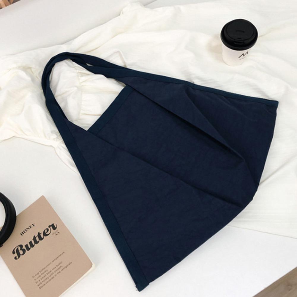 

Nylon Versatile Tote Bag Solid Color Handheld Cloth Bag New Fashion Shoulder Bag