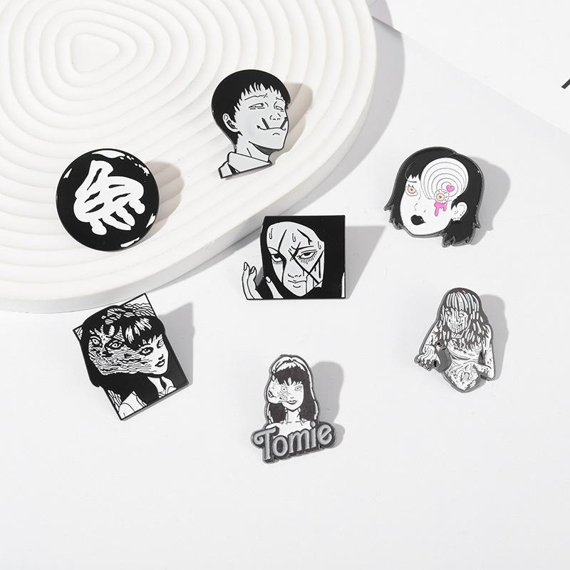 Collectible Metal Eyecatching Badge Cartoon Brooch For Bags And Accessories Clothing