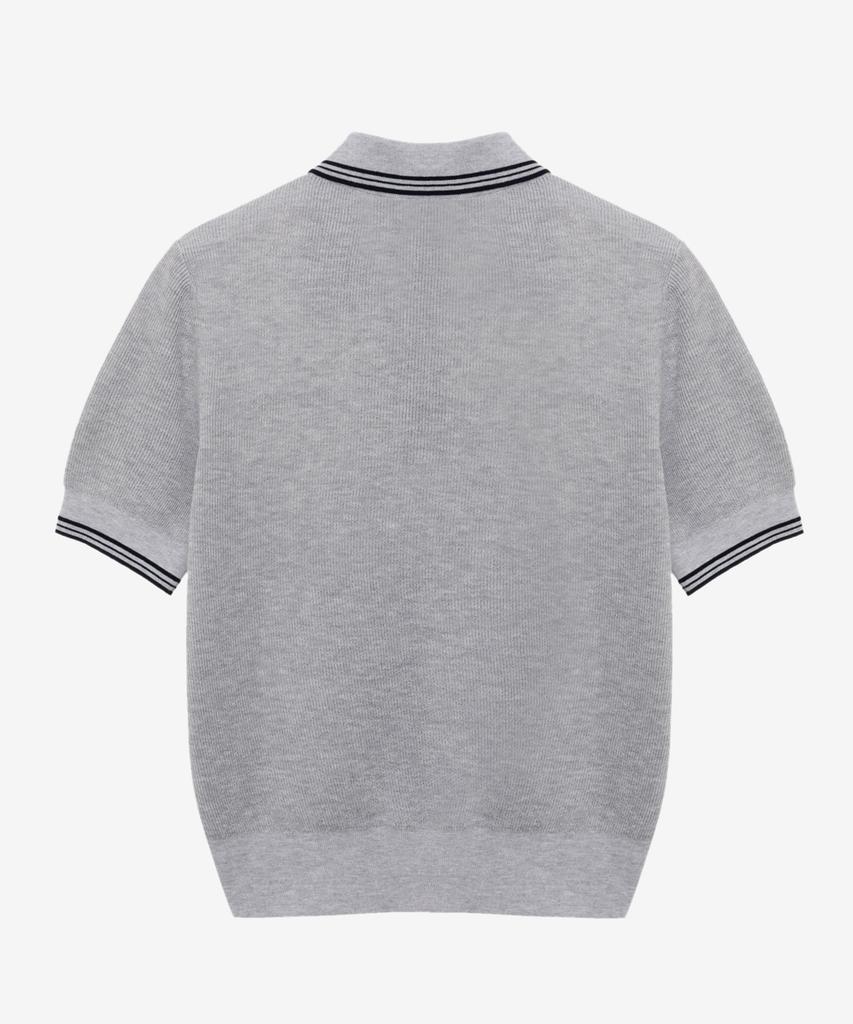 MIND BRIDGE WOMEN [W] Lettering Collar Knit - 2 Colors