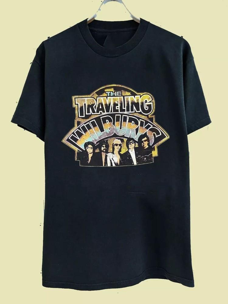 TRAVELING WILBURYS Band Country Music TOUR  Size S-5XL Unisex T-Shirt S