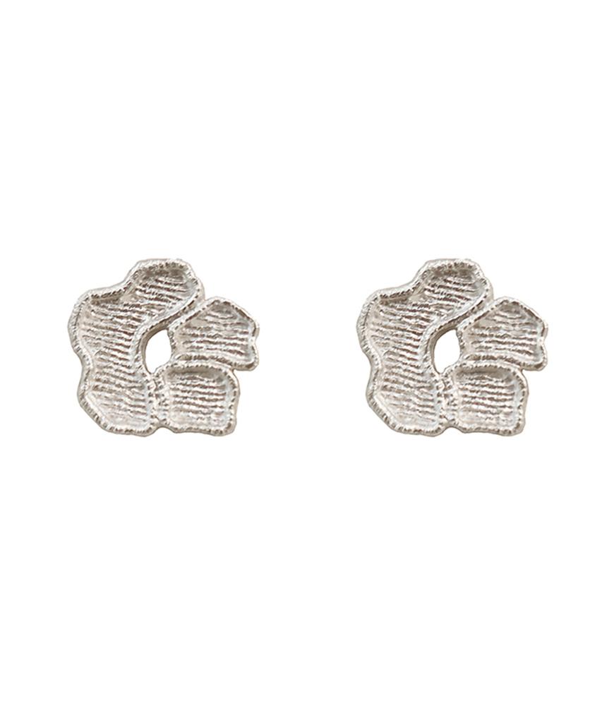 Beritolam Lace Flower Earrings (Solo)