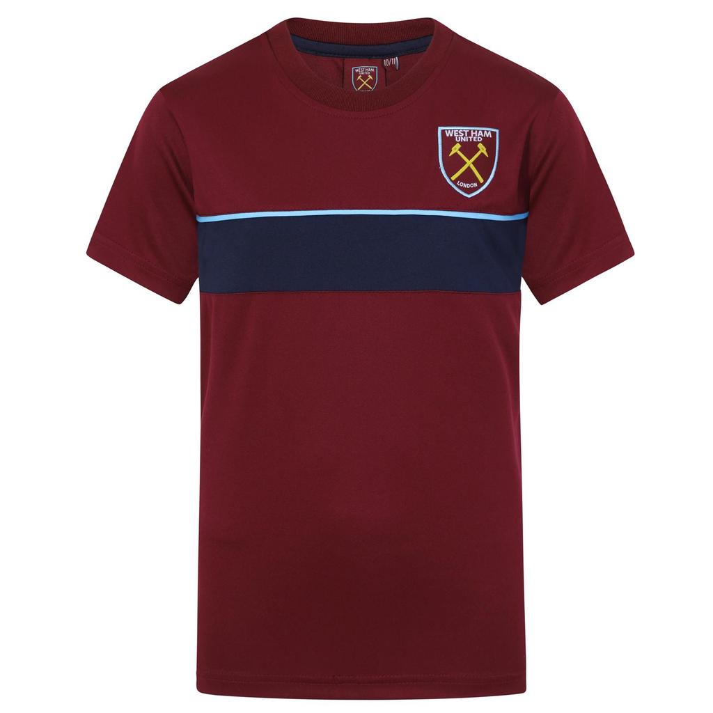 West Ham United FC Boys Polyester T-Shirt