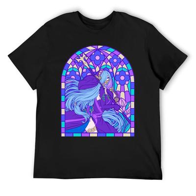 Azura (dark) T-Shirt Summer Top Anime Graphic T Shirts Men Tshirt