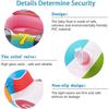 Kids Pool Floats Steering Wheel Inflatable Kids Water Float Ring with Handle Baby Swimming Ring for