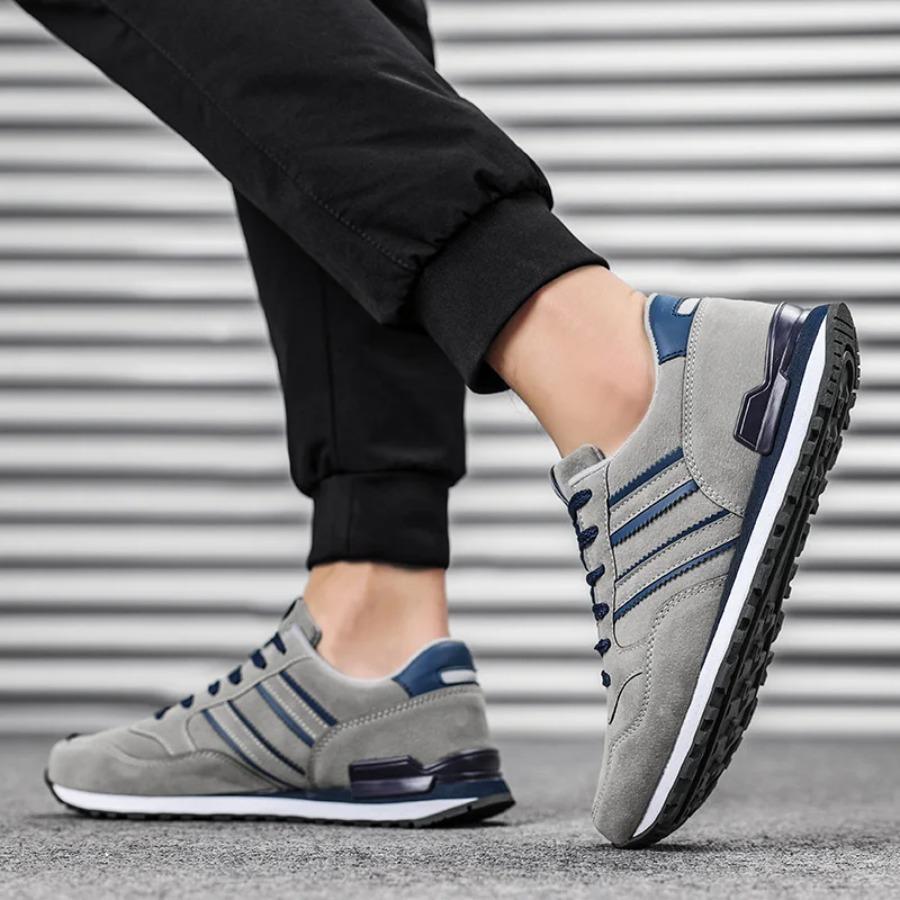 Leather Men Causal Shoes Male Spring Men Casual Light Shoes Sneakers Lac-up Flats Breathable Outdoors Sapato Shoes for Men
