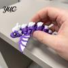 Unique Fantasy Gift 3D Printed Articulated Dragon Figurine, Fully Jointed Movable Winged Moveable Toy, Desktop Ornament, Fidget for Kids Adults