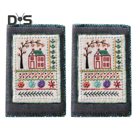 

Книга по вышивке, книга по шитью своими руками с несколькими стежками, книга по вышивке и шитью для начинающих, подарок для взрослых любителей шитья 2pcs