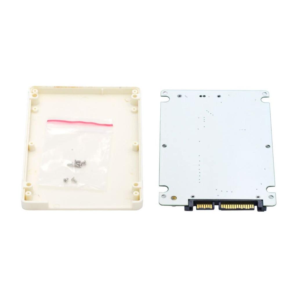 Chenyang Pin MAC SSD To SATA Hard Disk Drive Enclosure Adapter for 2012 Retina Pro iMac SSD 17+7 2.5-inch