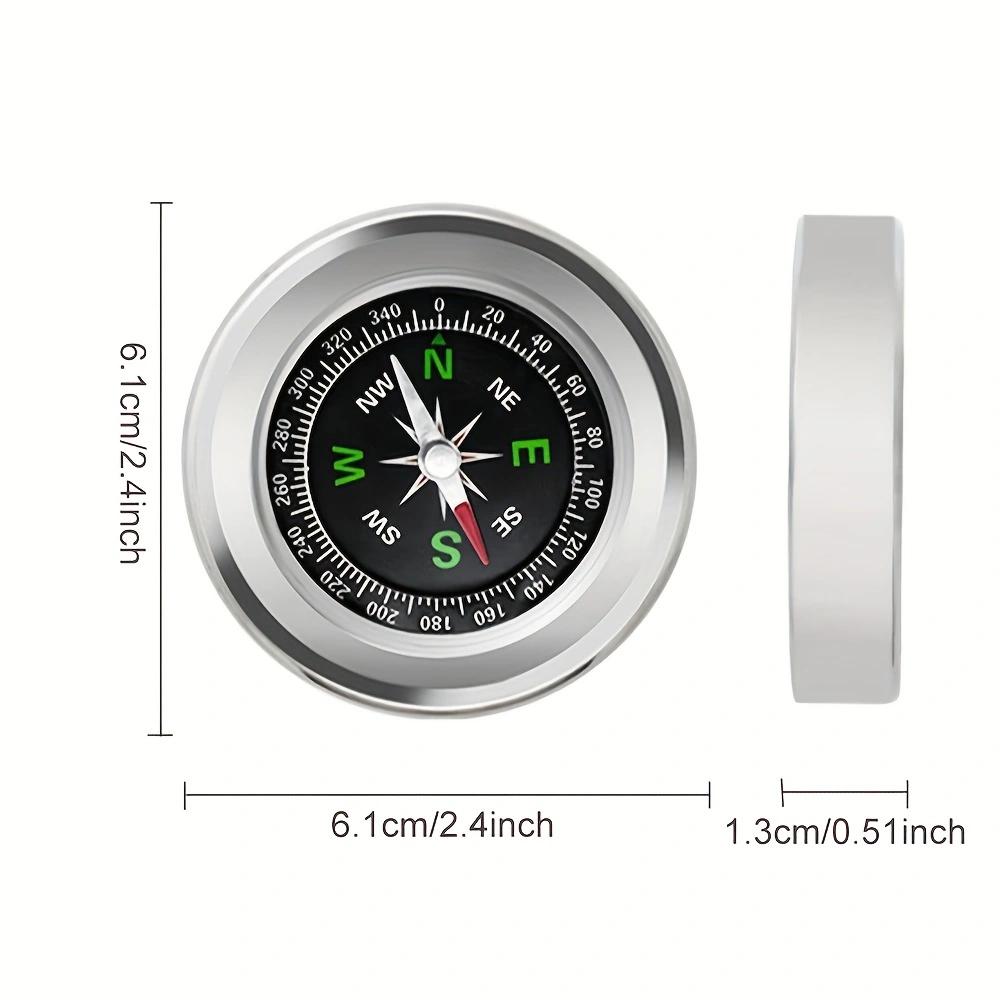 Camping Hiking Compass Navigation Portable Handheld Compass Survival Guider Outdoor Camping Survival Compass