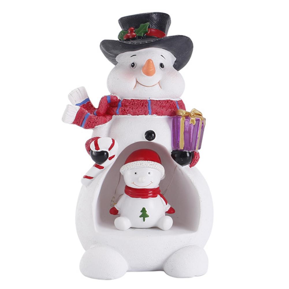 

Рождественская новинка, ночник из смолы, мультяшный прикроватный светильник, праздничная тема, симпатичное украшение для лампы на Новый год