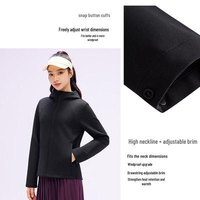 Women's Water-Repellent Hooded Sport Jacket