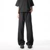 Mesh breathable ice silk scimitar pants men's summer American light and cool sports casual pants drape versatile and slightly pulled pants