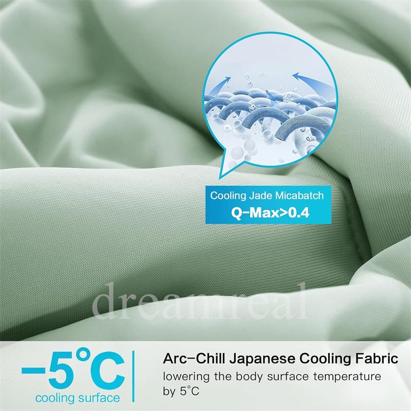 High Quality Cooling Comforter, Cold Touch Fabric Absorbs Body Heat, Soft Air Condition Blanket, Smooth Lightweight Summer Quilt