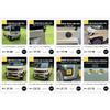 For Mitsubishi Delica MINI 2026 Accessories Front Fog Light Cover Decoration Sticker